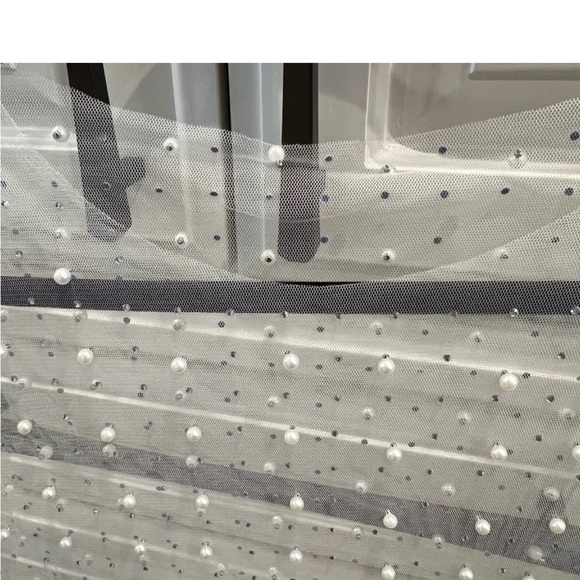 Usweetie Champagne Nights Mesh Dress in White/Ivory Size Small- Nwot/NEVER WORN - Picture 10 of 14